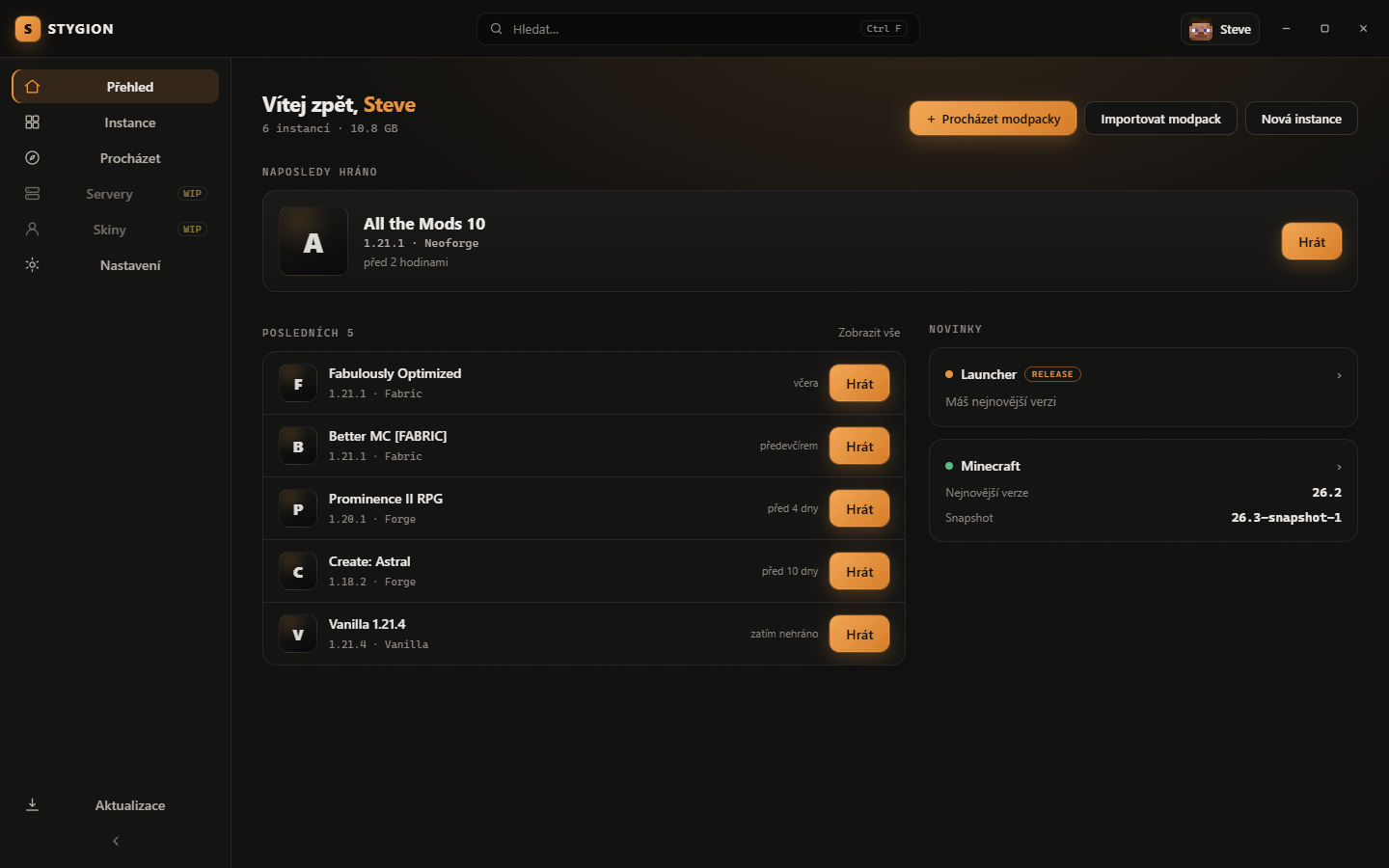 STYGION Launcher